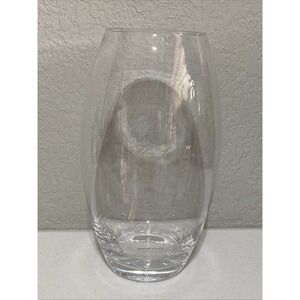 Etched Clear Glass Floral Vase Mother's Day "A Mother's Love Is Always In Bloom"